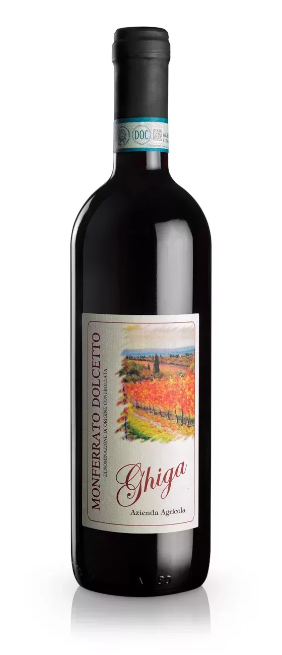 Monferrato Dolcetto DOC - Ghiga - Bottiglia