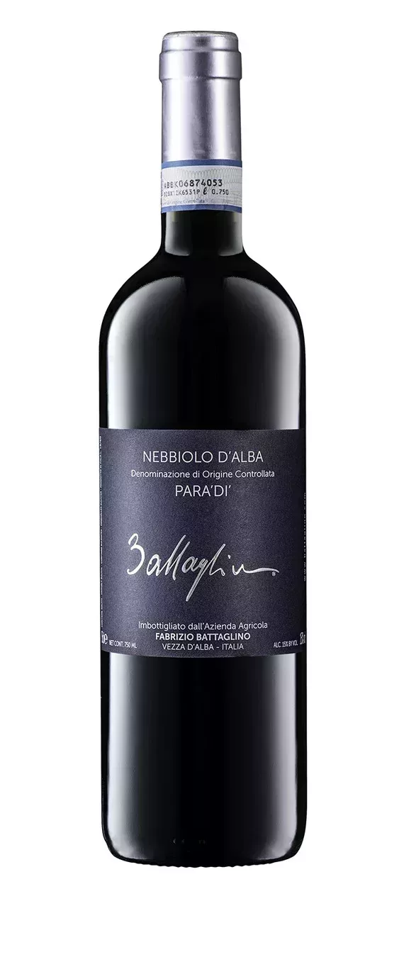 Nebbiolo d’Alba Para'Di' DOC - Battaglino (bottle)