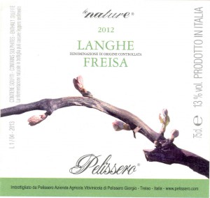 Le Nature Langhe DOC Freisa - Pelissero (etichetta)