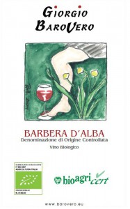 Barbera d'Alba DOC - Barovero (etichetta)