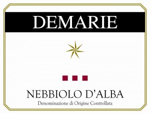 Nebbiolo d'Alba DOC - Demarie (etichetta)