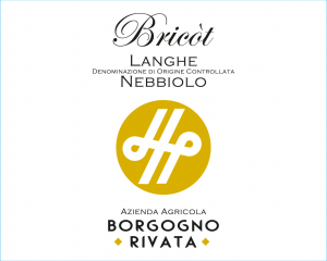 Langhe Nebbiolo DOC Bricot - Borgogno Rivata (label)