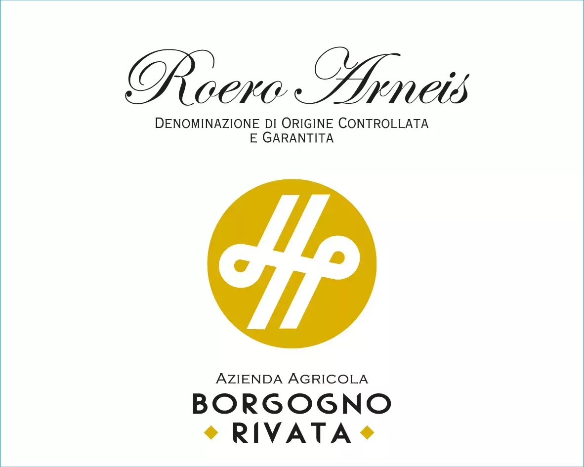 Roero Arneis DOCG - Borgogno Rivata (etichetta)