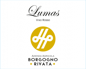 Vino rosso Lumas - Borgogno Rivata (label)