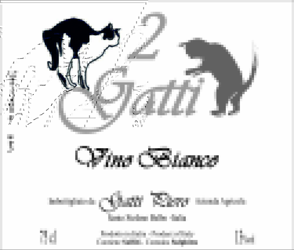 Vino bianco 2 Gatti - Gatti Piero (label)