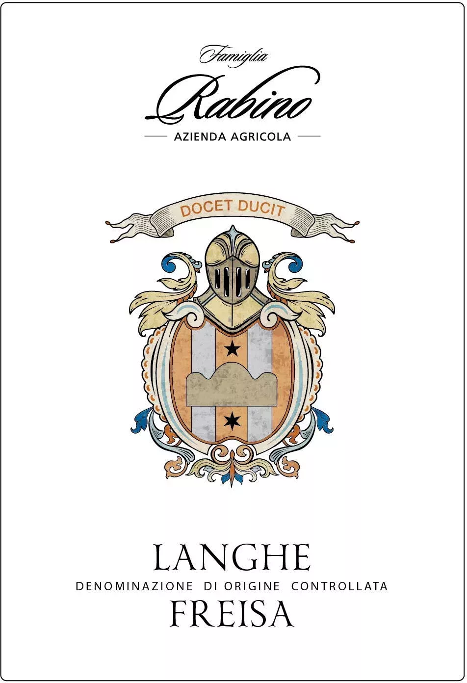 Langhe Freisa DOC - Rabino Luigi (label)
