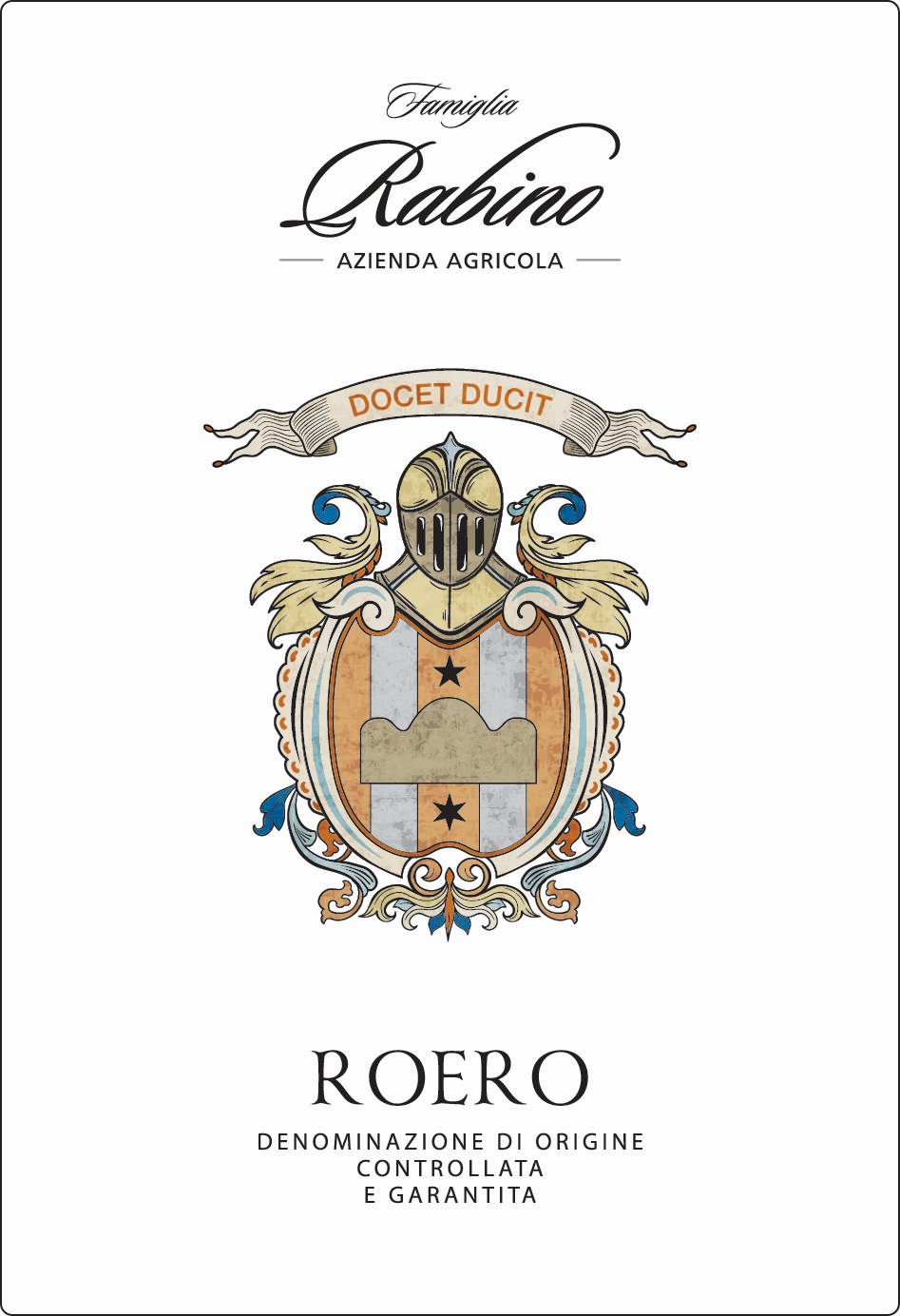 Roero DOCG - Rabino Luigi (etichetta)
