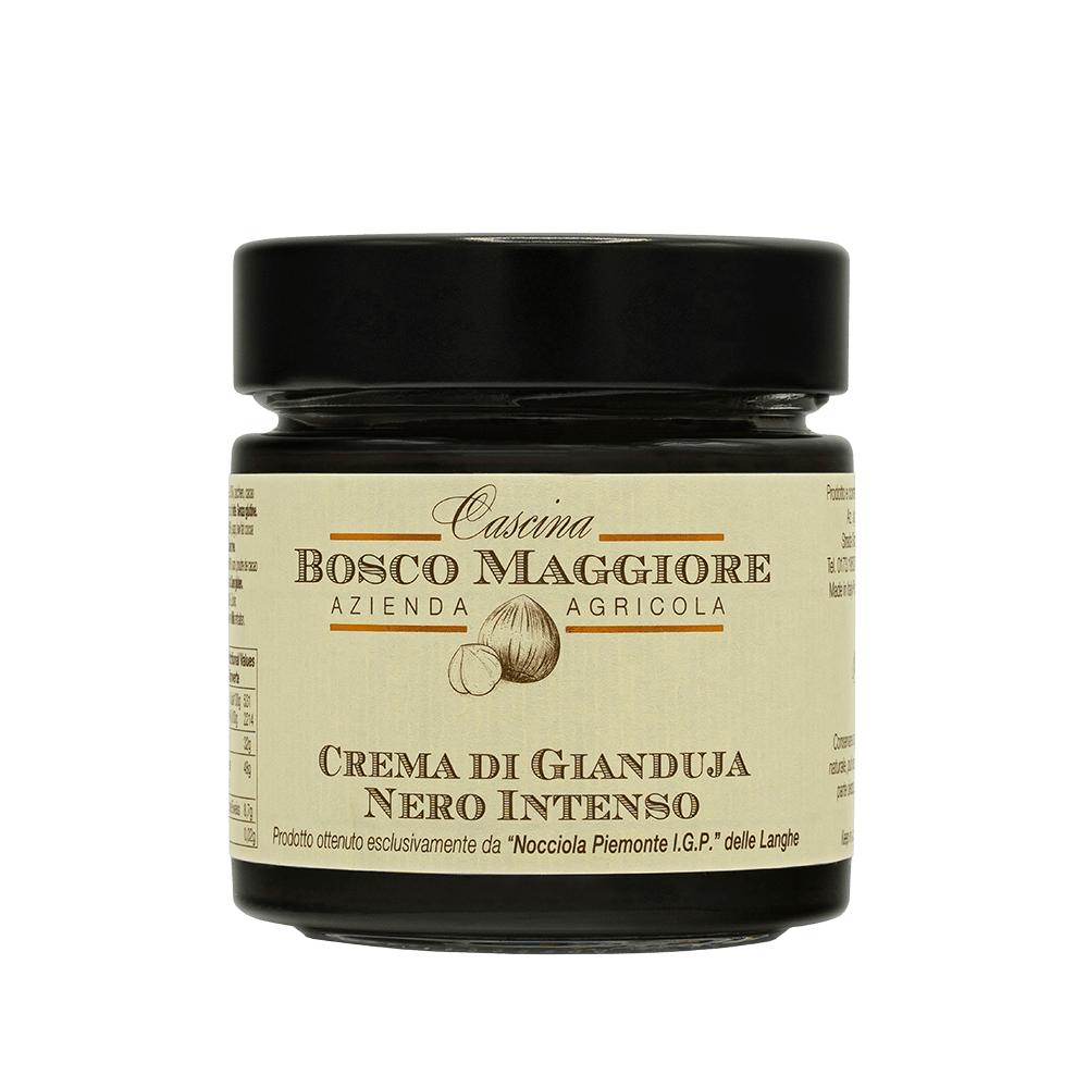 Crema di gianduja nero intenso - Cascina Bosco Maggiore