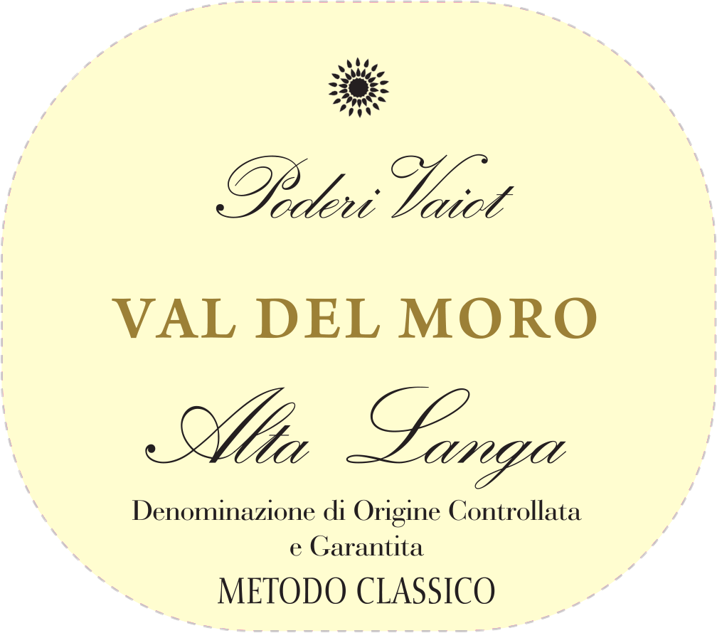 Alta Langa DOCG Val del Moro 2018 Dosaggio Zero - Poderi Vaiot (label)