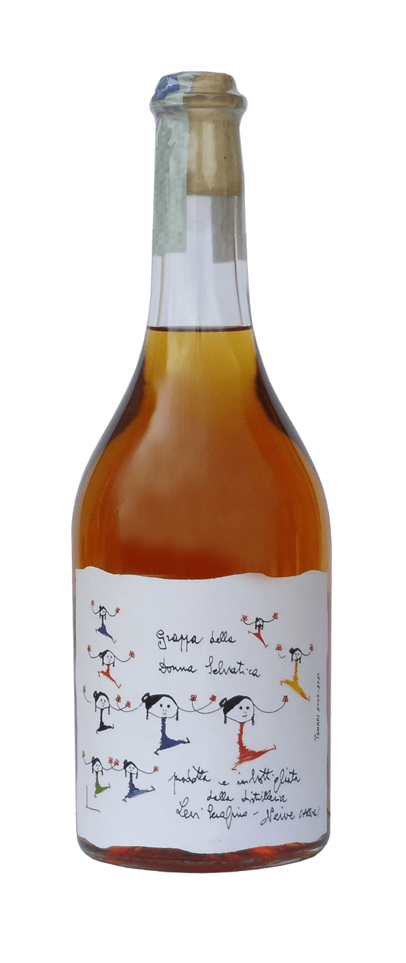 Grappa ambrata - Levi Serafino (bottle)