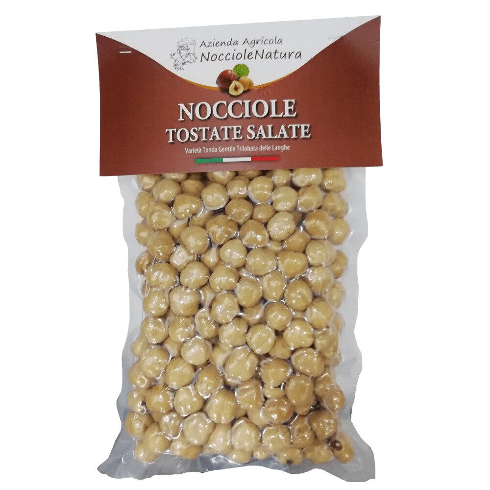 Toasted and Salted Piedmont Hazelnut IGP - NoccioleNatura