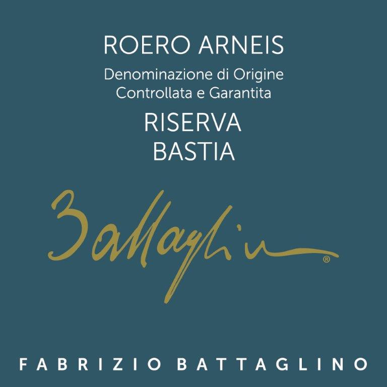 Roero Arneis DOCG Riserva Bastia - Battaglino (etichetta)