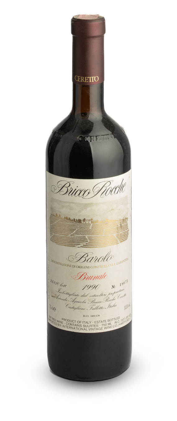 Barolo DOCG Brunate 1990 – Bricco Rocche (bottiglia)
