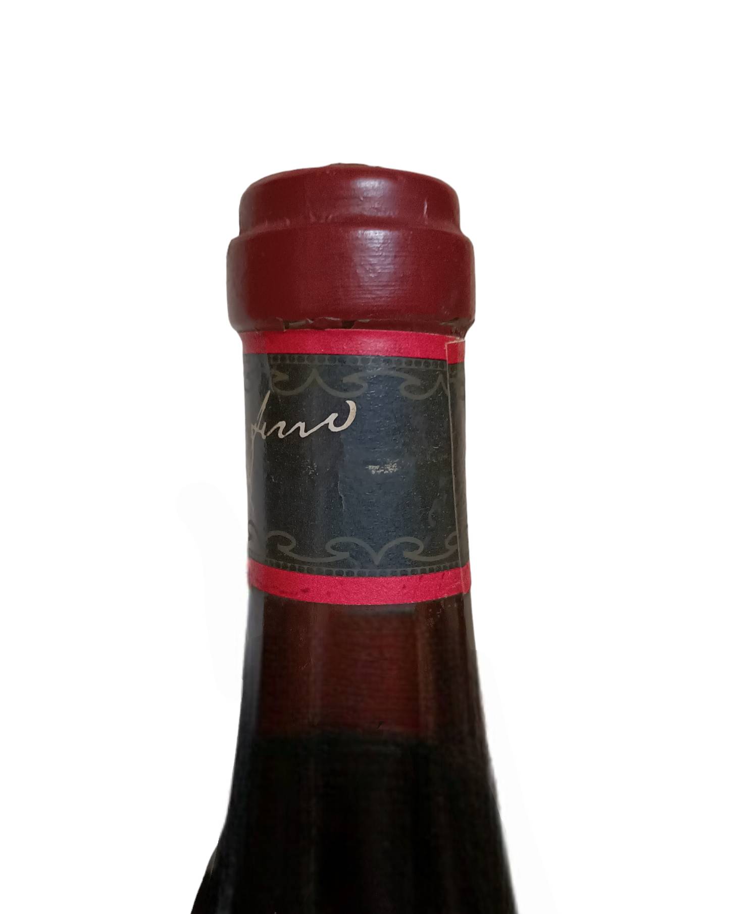 Barolo 1958 – Enrico Serafino (historical bottle, detail)