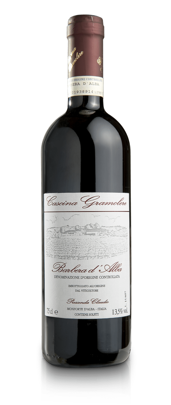 Barbera d'Alba DOC - Cascina Gramolere (bottiglia)