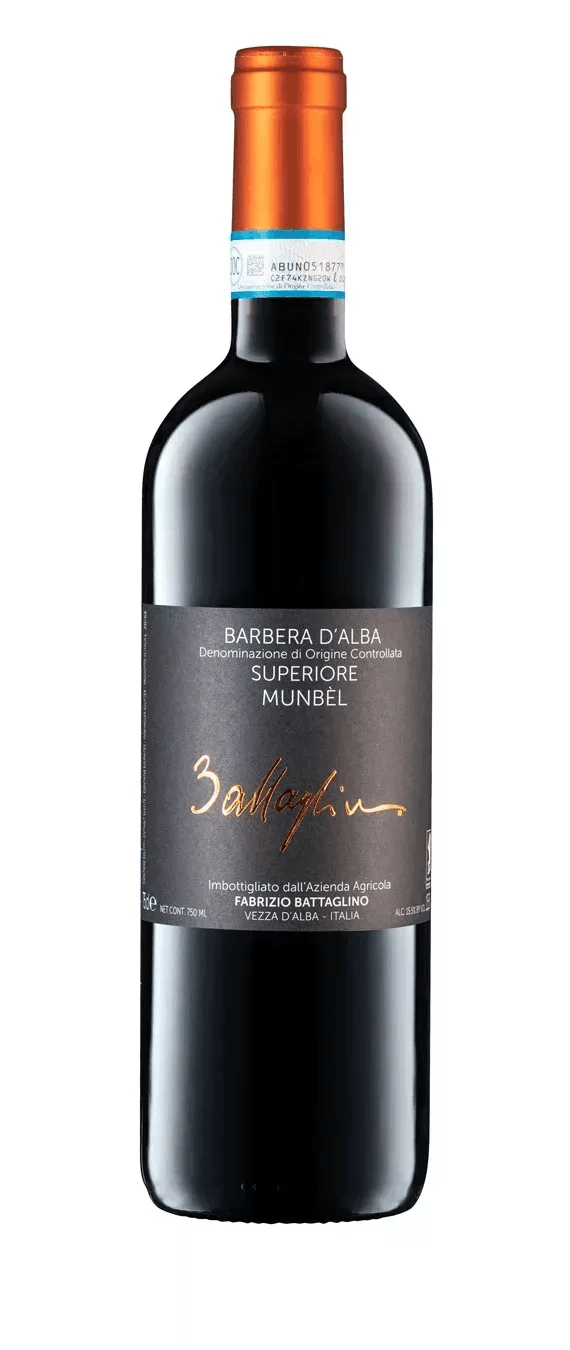 Barbera d’Alba DOC Superiore Munbèl - Battaglino (bottiglia)