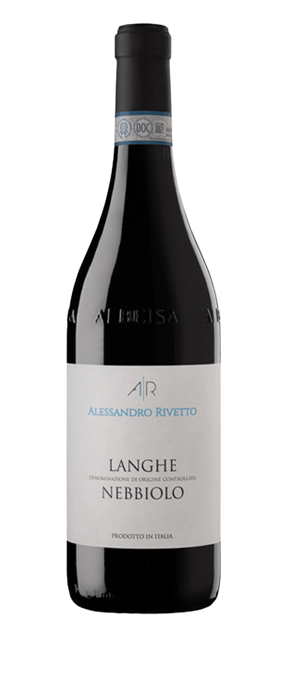 Langhe Nebbiolo DOC – Alessandro Rivetto (bottle) Langhe Nebbiolo DOC - Alessandro Rivetto (bottle)Langhe Nebbiolo DOC - Alessandro Rivetto (bottiglia)