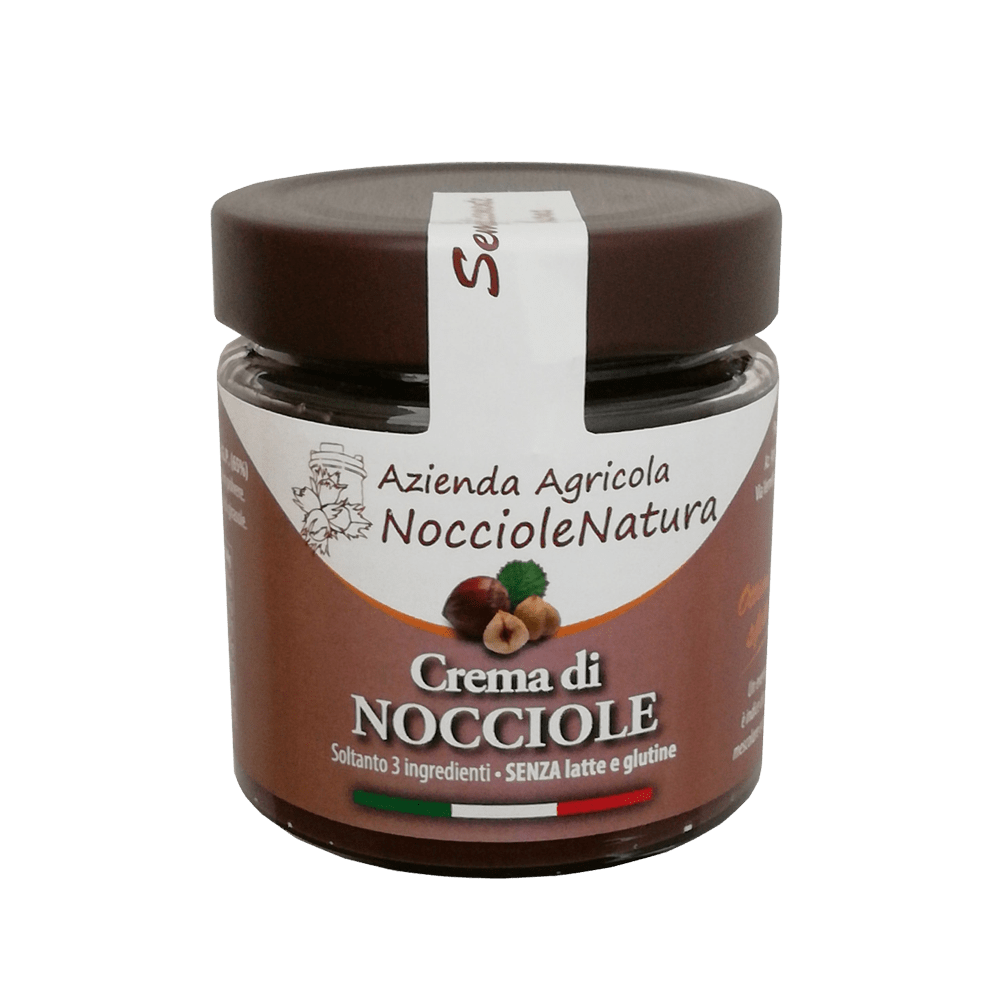 Crema di nocciole tre ingredienti - NoccioleNatura