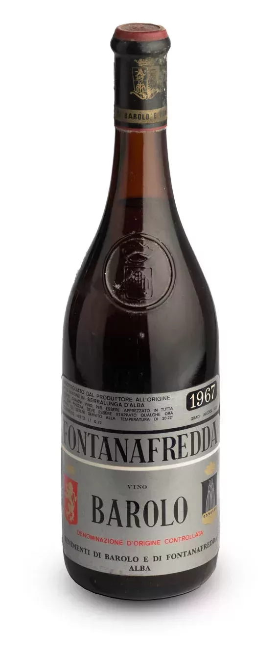 Barolo 1967 – Fontanafredda (bottle)