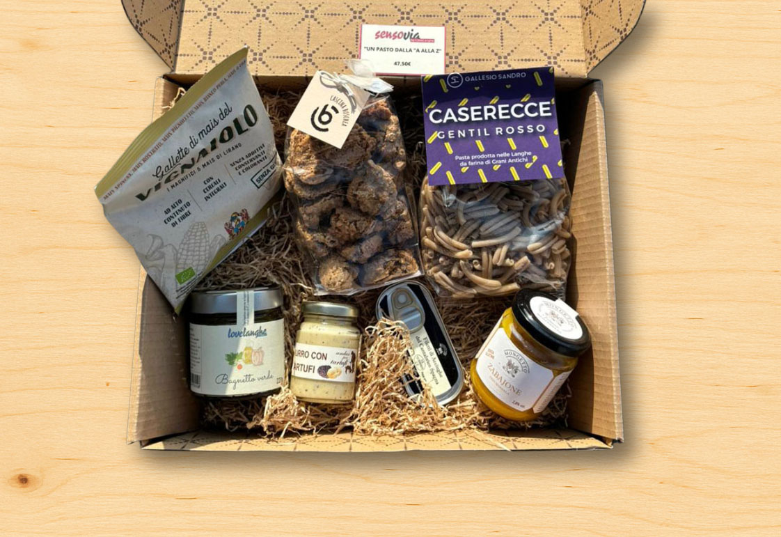 Un pasto dalla A alla Z - Kit dall'antipasto al dolce - LoveLanghe